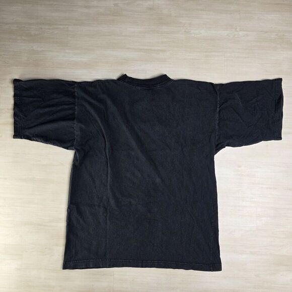 1991 Shabba Ranks Shirt Reggae as Raw As Ever Tour Rap Tee Band Tee Size Large - Picture 2 of 7